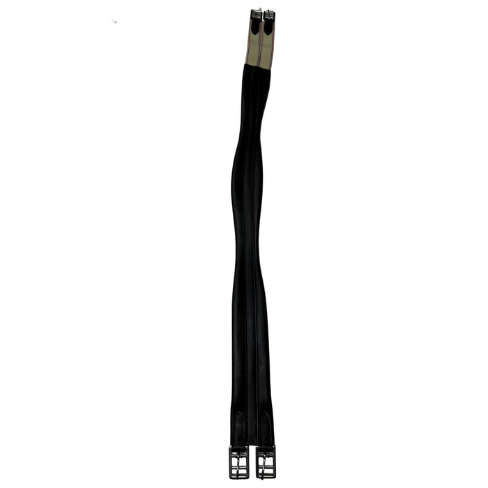 CNT 3069F Perris Leather Girth Black 50"