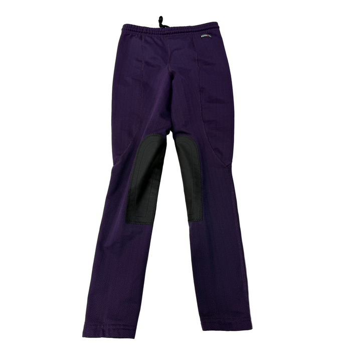 CNT 3070A Kerrits Knee Patch Tights Purple XL