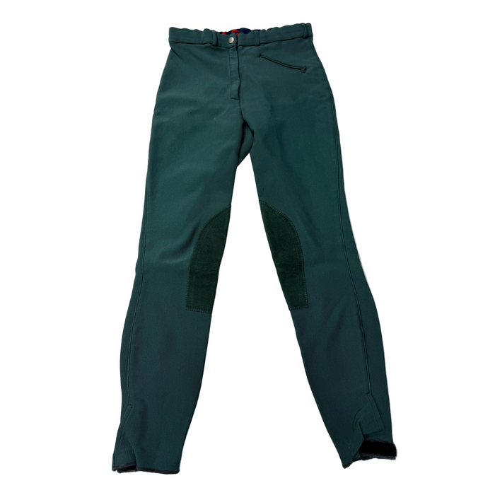 CNT 3073C GS Knee Patch Breeches Green 30L
