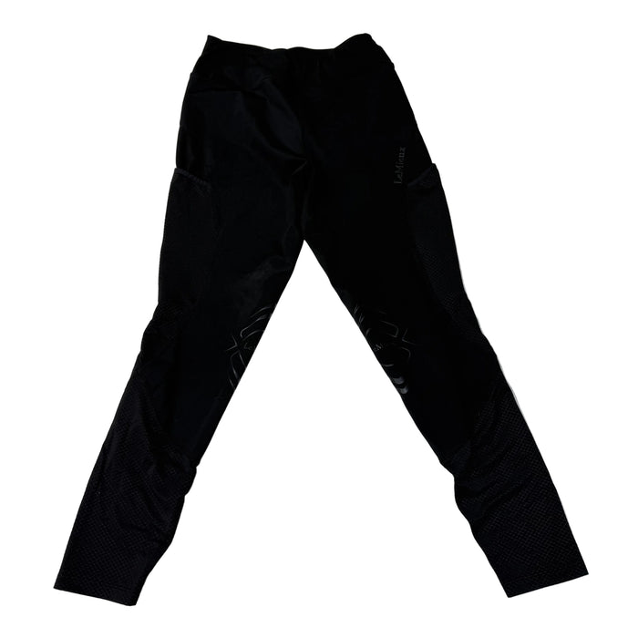 CNT 3076A LeMieux Silicone Knee patch Tights Black 8
