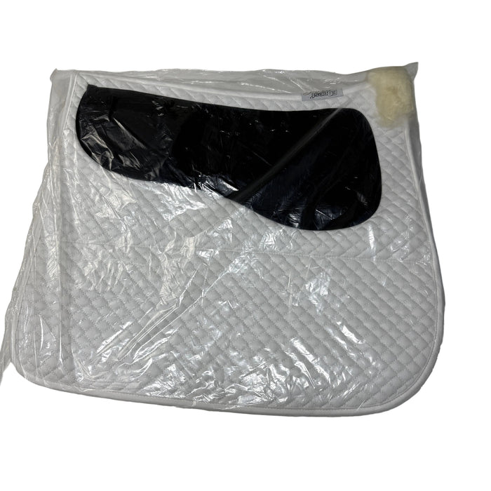 CNT 3075B Equest  Dressage Saddle Pad White (New)