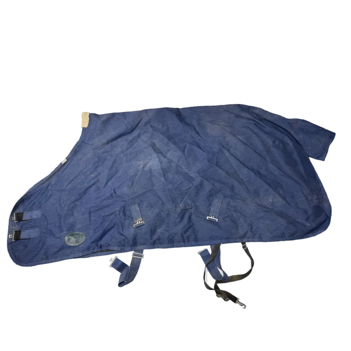 CNT 3032HH Dover Saddlery Blanket Sheet Blue 72"