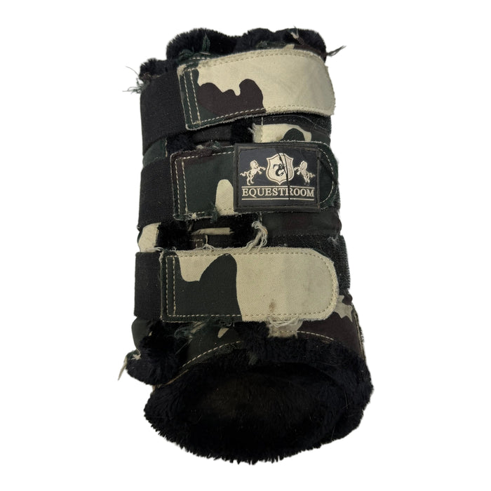 CNT 3074NN Equestroom Brush Boots Camo Green Large