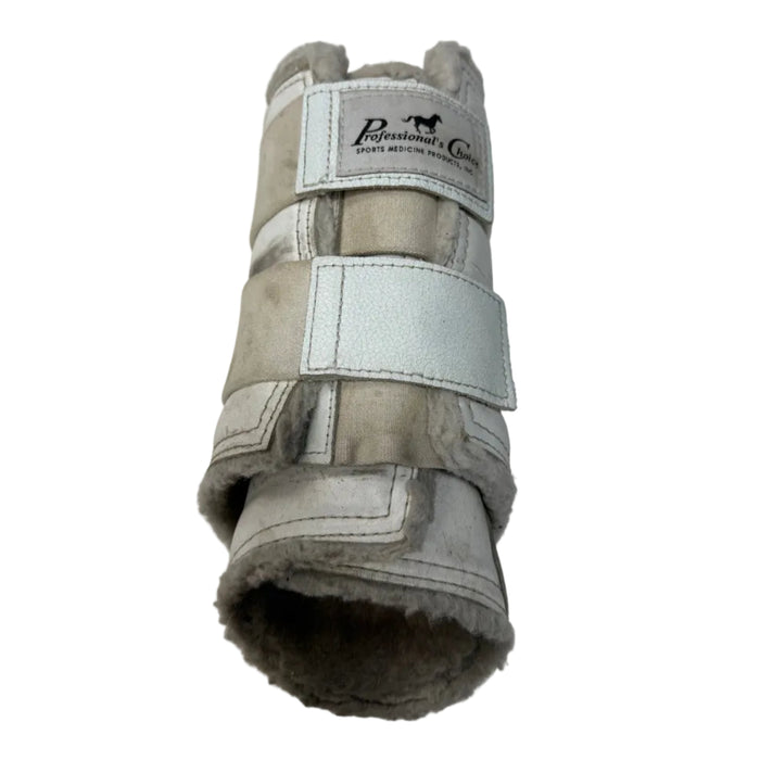 CNT 3074RR Professional Choice Brush Boots White Medium
