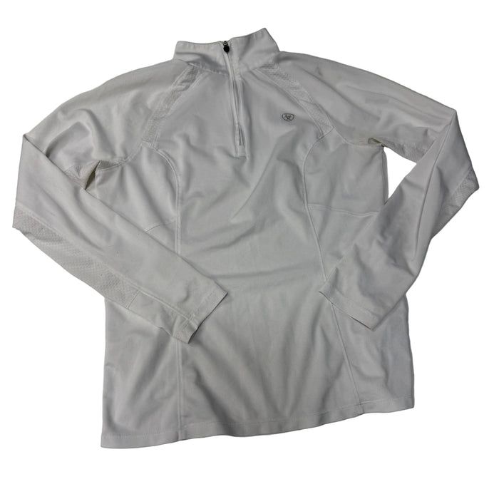 CNT 3074N Ariat Tek Long Sleeve Shirt White Small