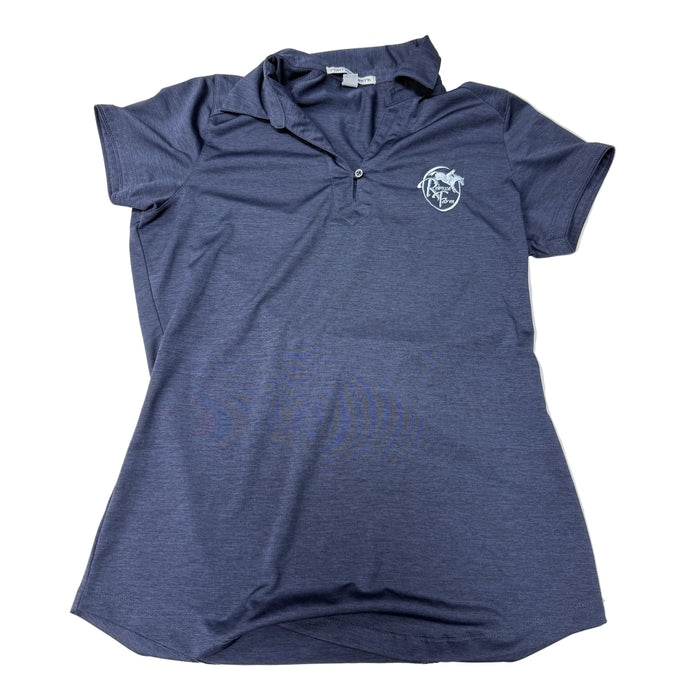 CNT 3074G "Rebecca Farms" Short Sleeve Shirts Navy XS