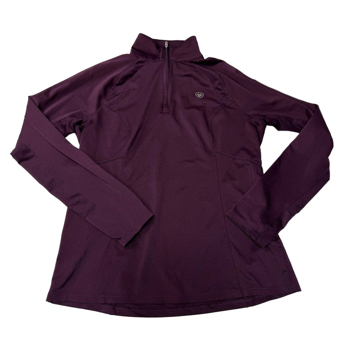 CNT 3074F Ariat Tek Long Sleeve Shirt Purple Small