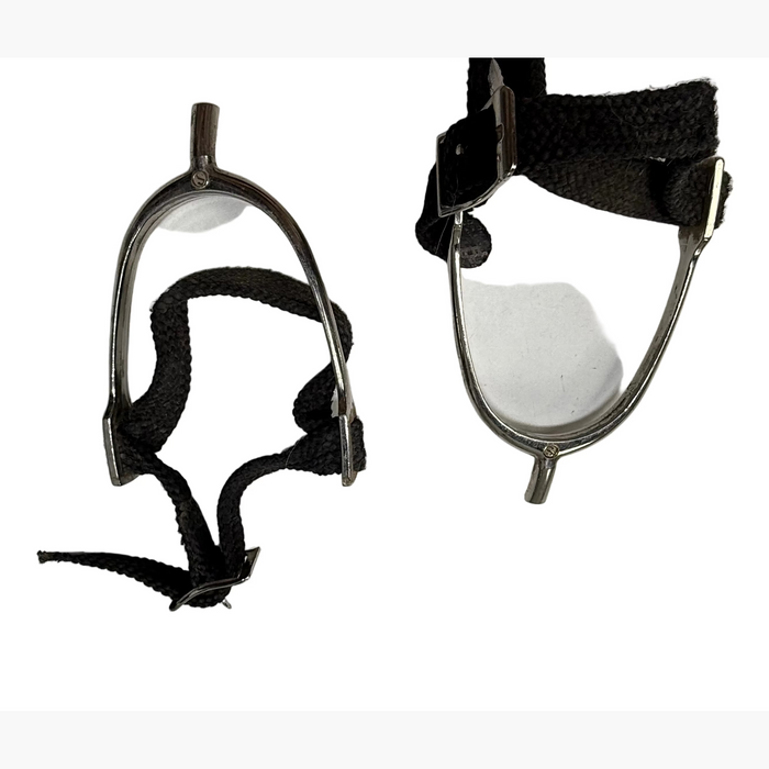 CNT 3081D Spurs with Nylon Straps