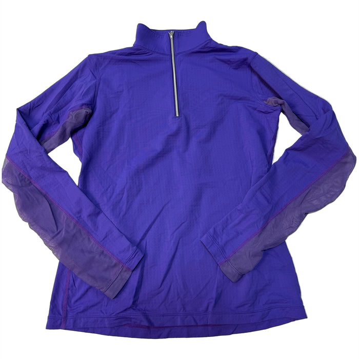 CNT 2383SS Coolblast Sun Shirt Long Sleeve Purple Small
