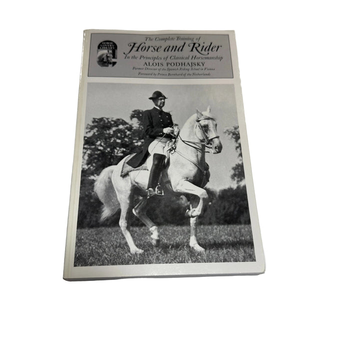 CNT 3048RR "The Complete Training of Horse & Rider" By Alois Podtljsky