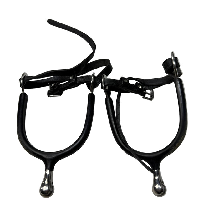 CNT 3048KK Roller Spurs Rubber Black