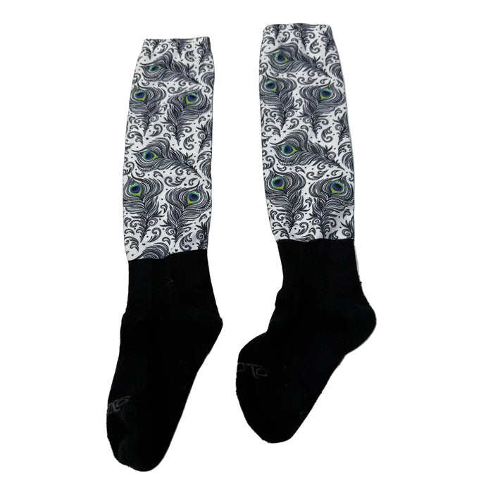 CNT 3048Z Ovation Riding Socks Peacock