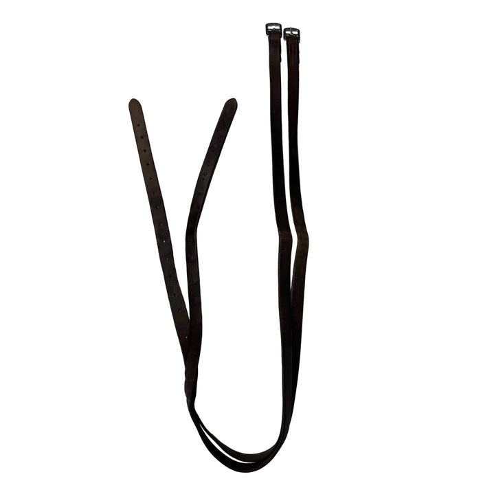 CNT 3091C Harvey Stirrup Leathers Brown 61"