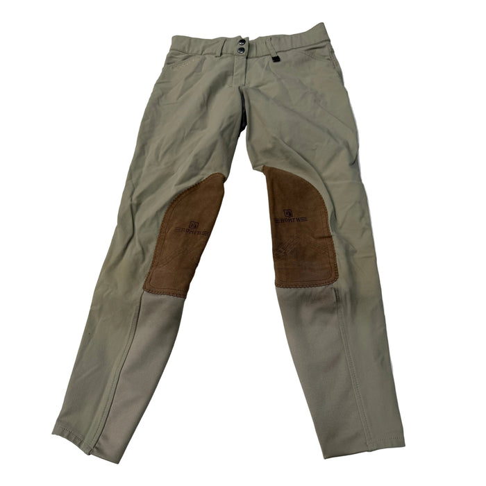 CNT 3090I Romfh Knee Patch Breeches Tan 26R