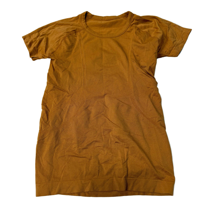 CNT 3090K Short Sleeve Shirt Orange approx. Small