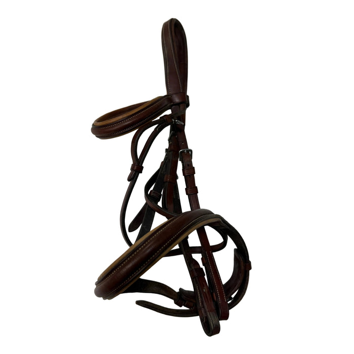 CNT 3093F Vespucci Bridle Brown approx. Cob