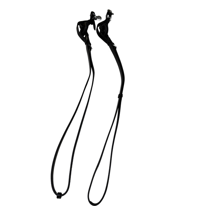 CNT 3096H Kavalkade Leather Donut Side Reins Black
