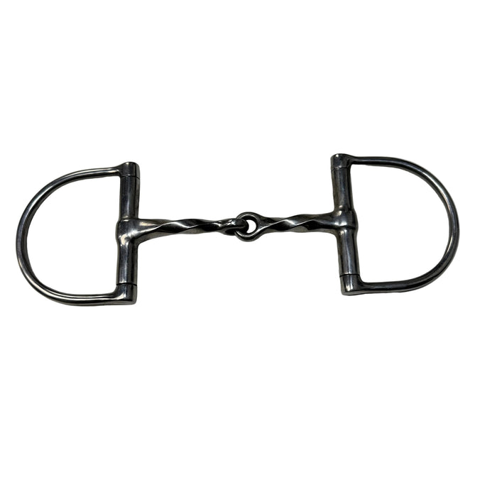 CNT 3095R D-Ring Slow Twist Single Jointed Snaffle 5"