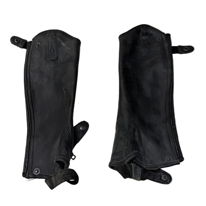 CNT 3099D Ovation Half Chaps Black Small
