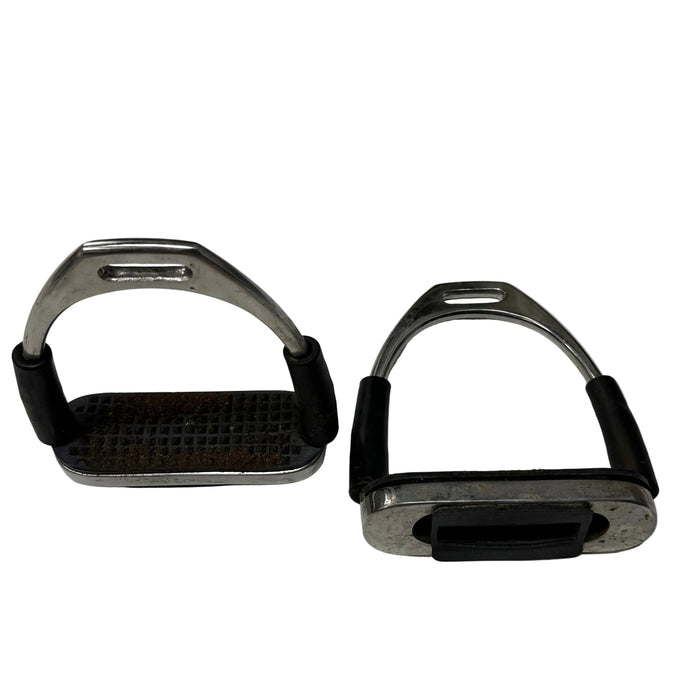 CNT 3099M Stirrup Irons Black 5"