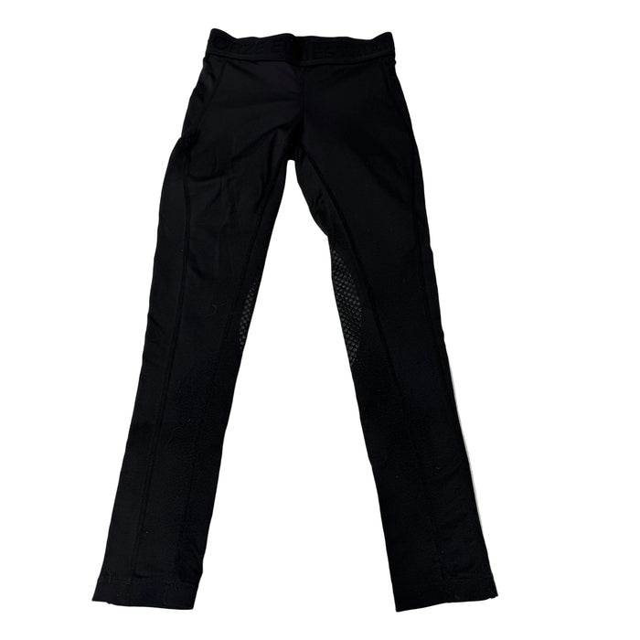 CNT 3097M Horze Silicone Knee Patch Breeches Black Small