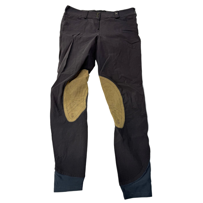 CNT 3102D Tredstep Knee Patch Breeches Dark Brown 30L