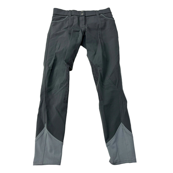 CNT 3102P GhoDho Silicone Knee Patch Breeches Gray 28