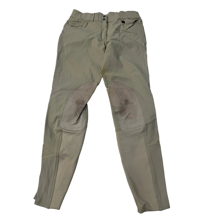 CNT 3102G Romfh Knee Patch Breeches Tan 30L