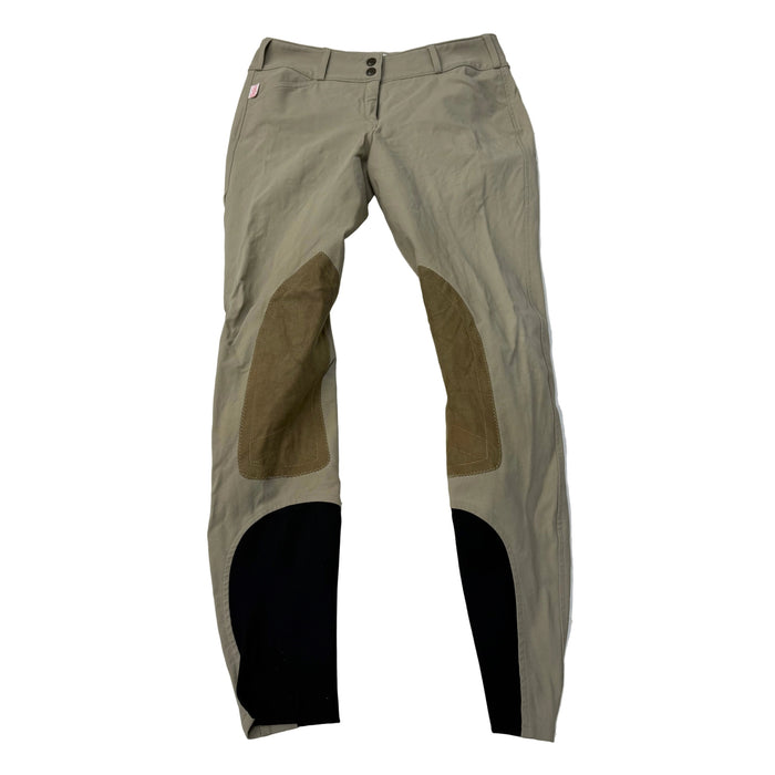 CNT 3102H Tailored Sportsman Knee Patch Breeches Tan 28L