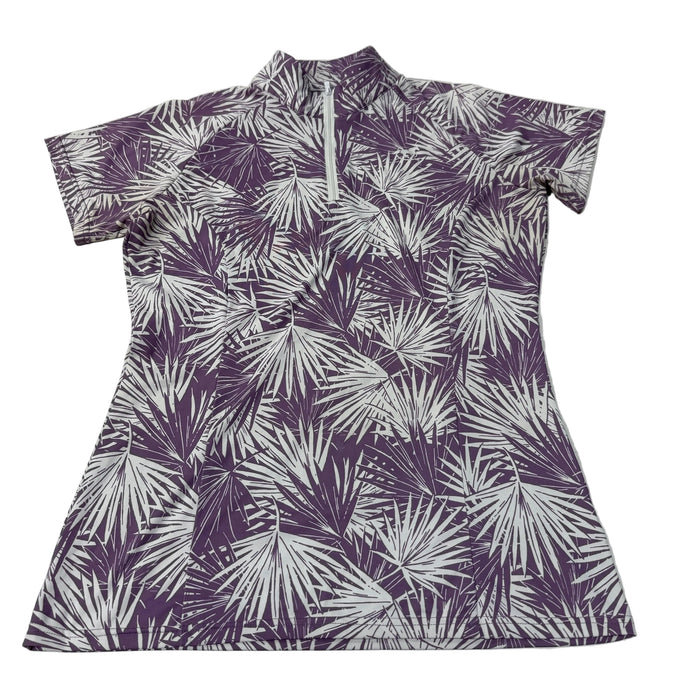 CNT 3102BB SmartPak Short Sleeve Shirt Purple Medium