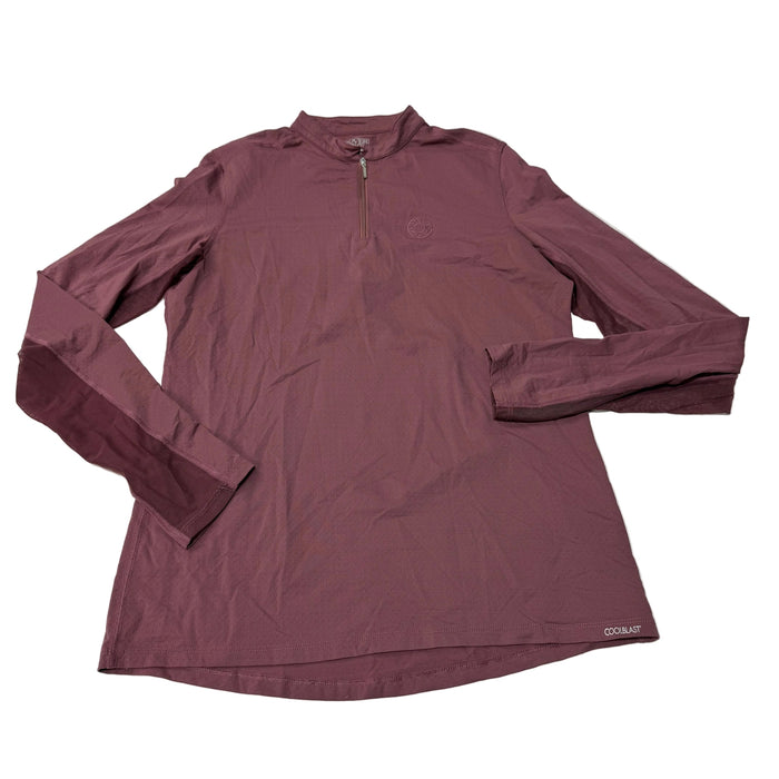 CNT 3102DD Dover Long Sleeve Sun Shirt Maroon Medium