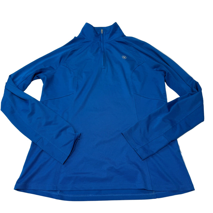 CNT 3102GG Ariat Long Sleeve Sun Shirt Blue Medium