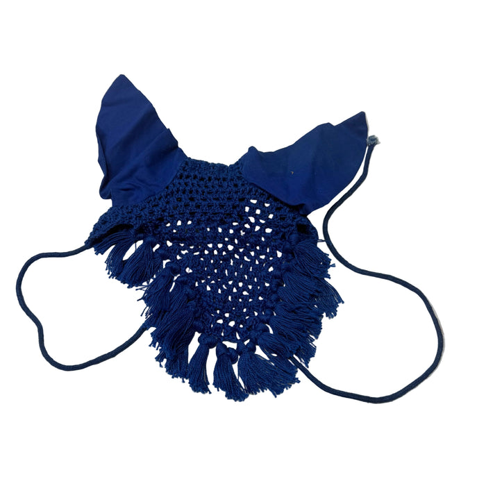 CNT 3101E Fly Veil with Tassels Blue Pony
