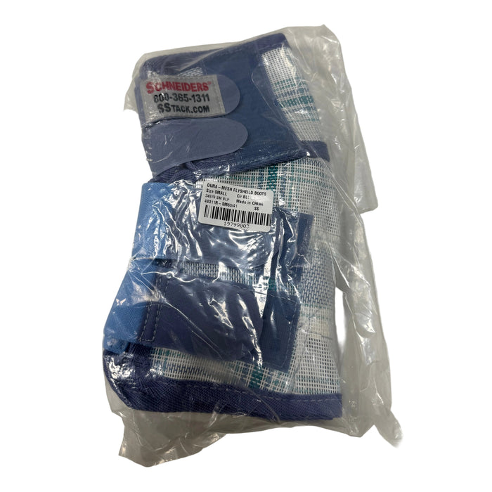 CNT 3101H Dura-Mesh FlyShield Boots Blue Plaid Small (New)