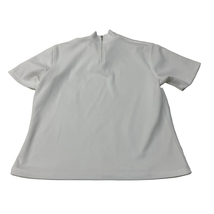 CNT 3113B Arista Short Sleeve Show Shirt White XL