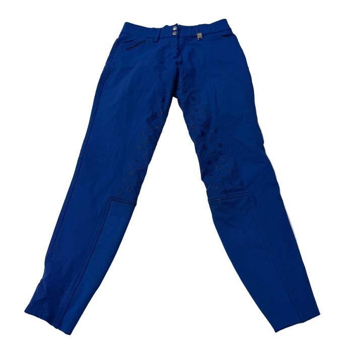 CNT 3114PPP Romfh Silicone Full Seat Breeches Blue 26R
