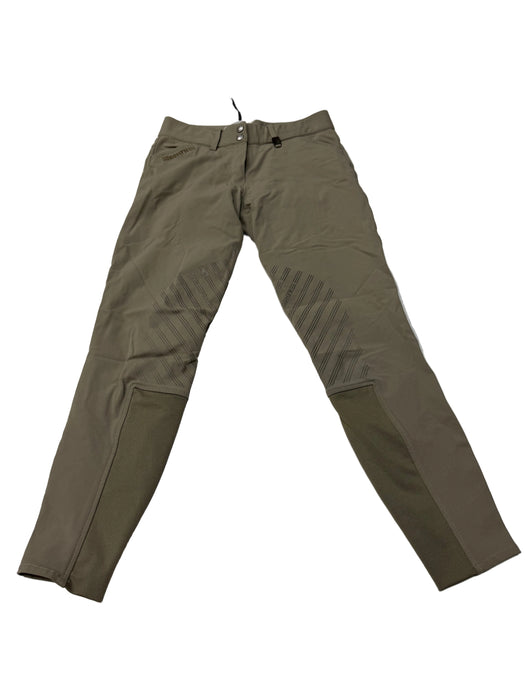 CNT 3114KK Romfh Silicone Knee Patch Breeches Dark Tan 26R