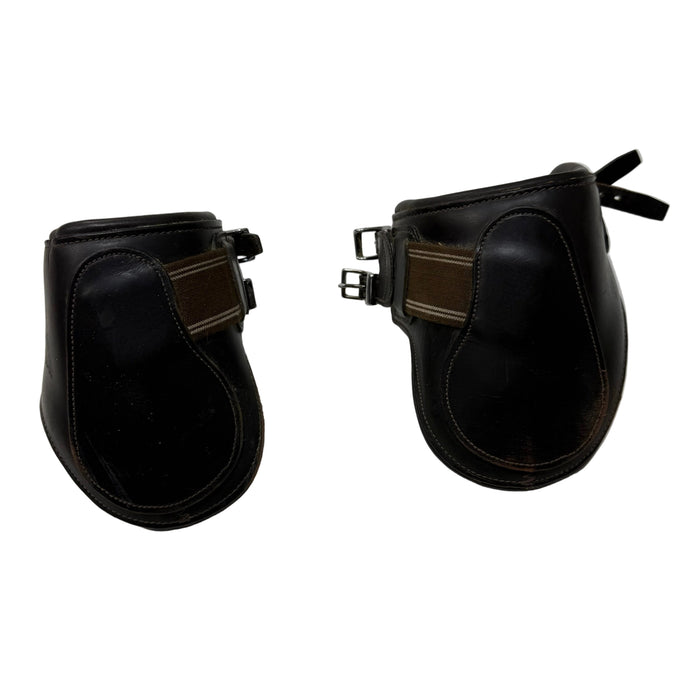 CNT 3114L Leather Fetlock Boots Brown approx. Cob