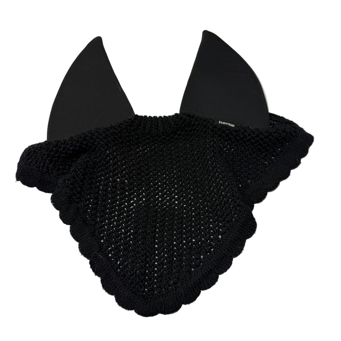 CNT 3114III Horze Silent Ear Bonnet Full Black