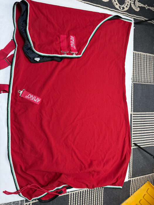 CNT 3114HHH Amigo Stable Sheet Red 78"