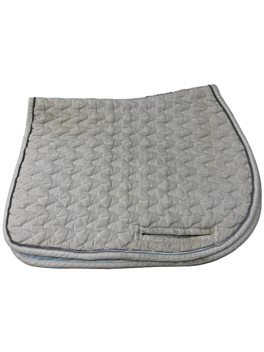 CNT 3114RR Lettia Coolmax All Purpose Saddle Pad White