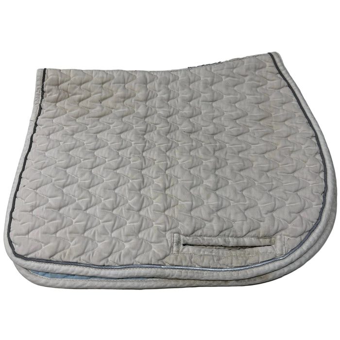 CNT 3114RR Lettia Coolmax All Purpose Saddle Pad White