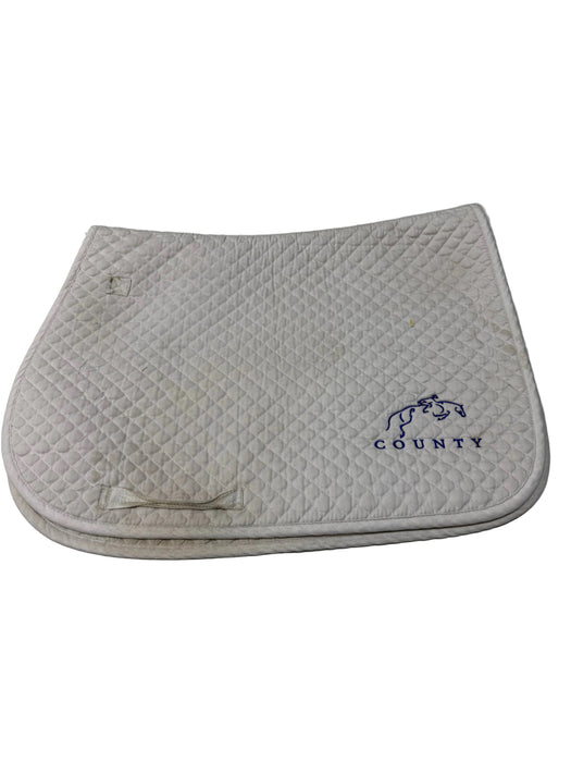 CNT 3114UU County Jump Saddle Pad White