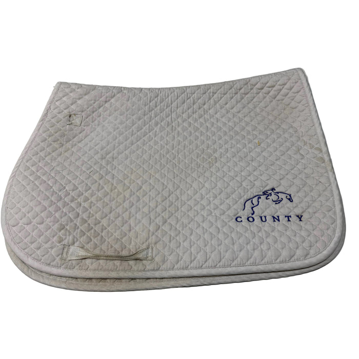 CNT 3114UU County Jump Saddle Pad White
