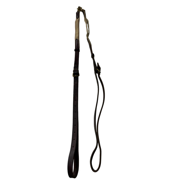 CNT 3116B Elastic Side Reins Brown