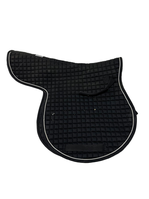 CNT 3116D PRI Shaped Saddle Pad Black