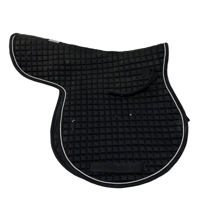 CNT 3116D PRI Shaped Saddle Pad Black