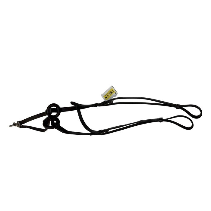 CNT 3115L Crown Bridle Work Donut Side Reins Brown Full (New)