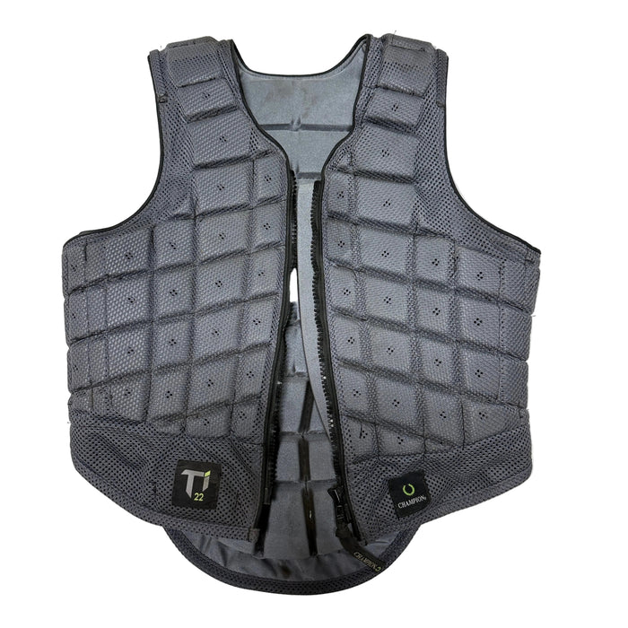 CNT 3118A Champion Vest Grey Youth Slim Large