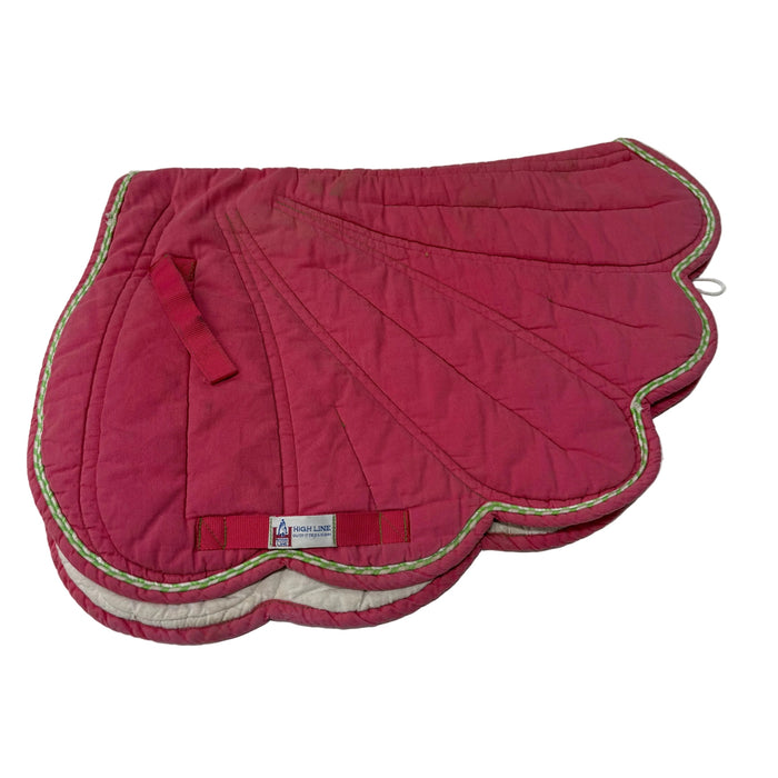 CNT 3120I Highline Saddle Pad Flower Shaped Pink